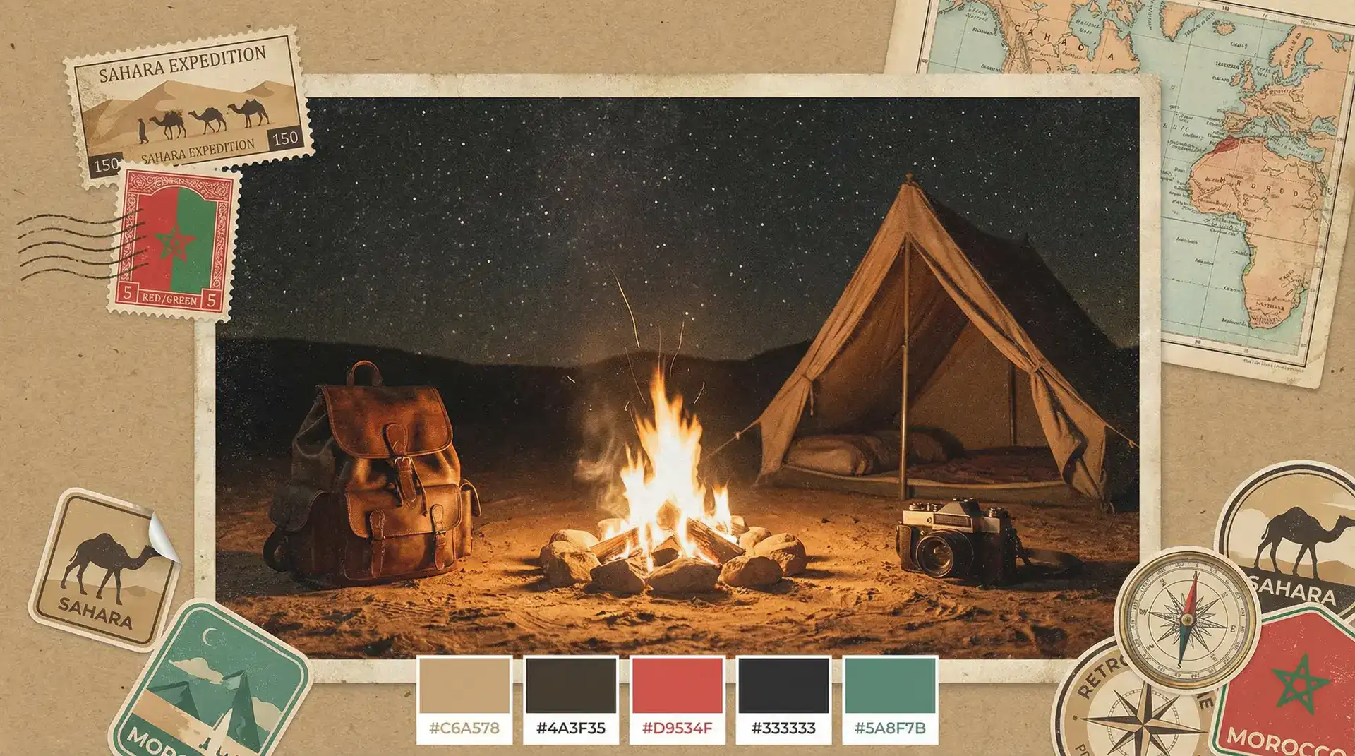 撒哈拉沙漠星空 - 丝瓜视频 非洲目的地