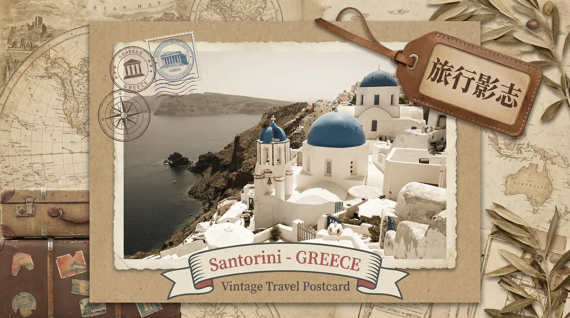 圣托里尼蓝白小镇 - 丝瓜视频 热门路线